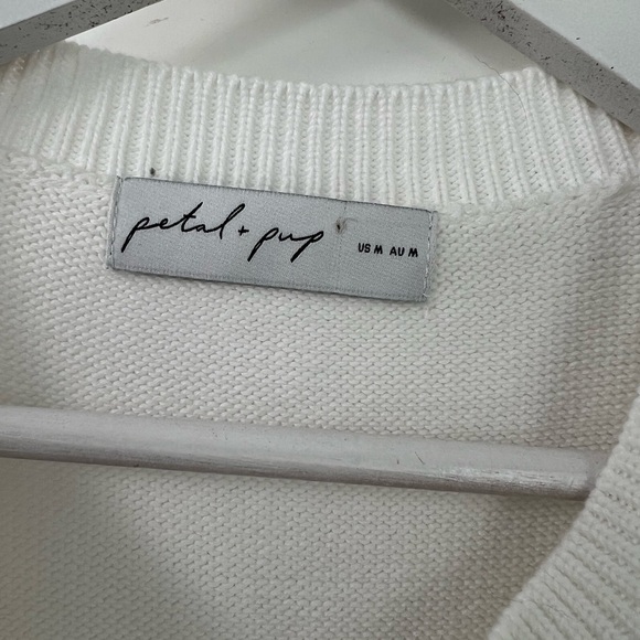 Petal & Pup Bella Longline belted Knit Sweater Vest - Picture 6 of 6